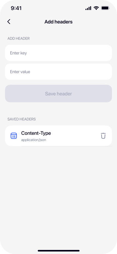 Custom HTTP headers list in Re:Text webhook including Content-Type Authorization and User-Agent
